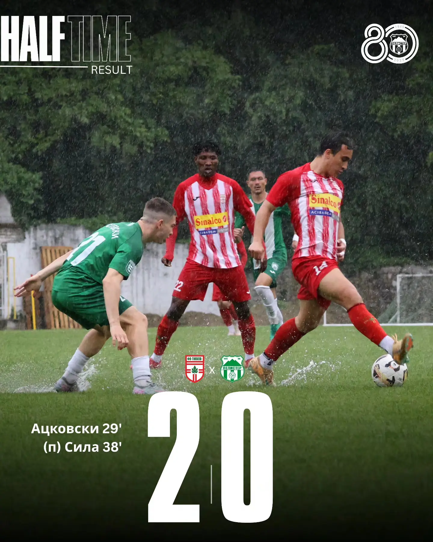 32.коло Тиквеш 2-2 Пелистер 16.05.26