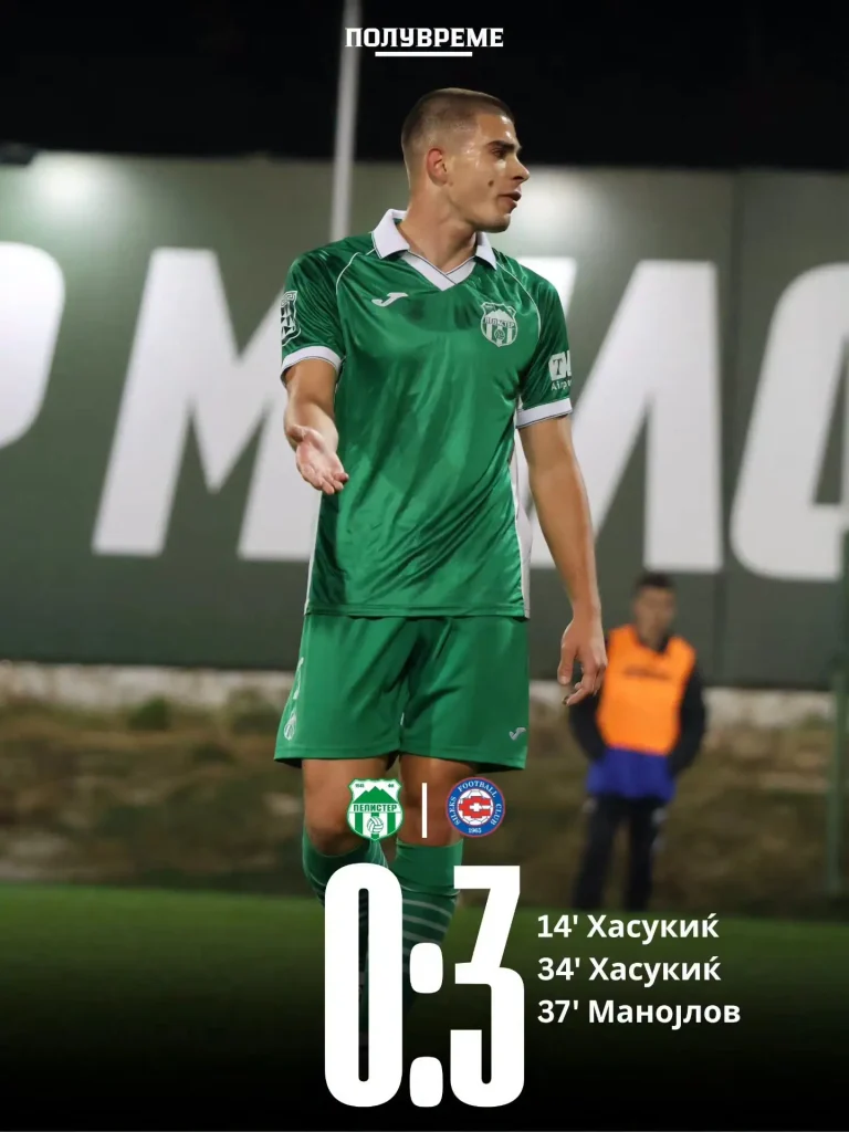 1/8 финале Пелистер 0 - 3 Силекс 28.10.26
